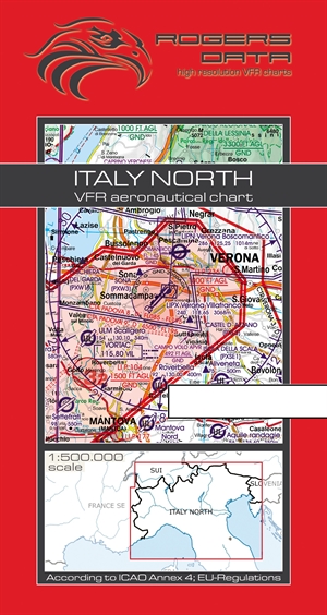 Rogers Data - Italy North VFR Chart